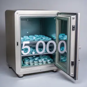 Cold‑Storage Metal Safe for Hardware Wallets